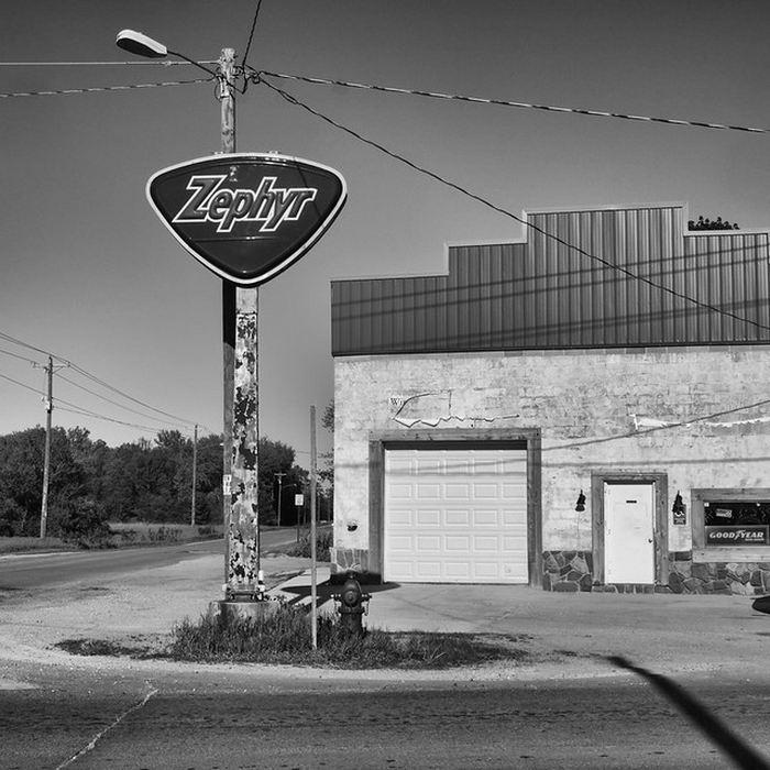 Zephyr Gas Station - Great B-W Photo From Zaax